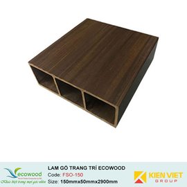Lam gỗ trang trí Multipurpose Ecowood FSO-150 | 150x50mm
