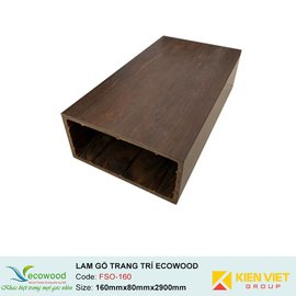 Lam gỗ trang trí Multipurpose Ecowood FSO-160 | 160x80mm