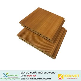 Sàn gỗ ngoài trời EcoWood DBO-121 | 121x12mm