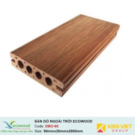 Sàn gỗ ngoài trời EcoWood DBO-90 | 90x25mm