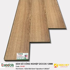 Sàn gỗ công nghiệp Ziccos CX951 | 12mm  