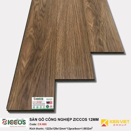 Sàn gỗ công nghiệp Ziccos CX955 | 12mm  