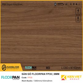 Sàn gỗ Floorpan FP35 | 8MM