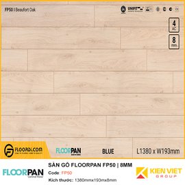 Sàn gỗ Floorpan FP50 | 8MM 