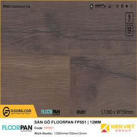 Sàn gỗ Floorpan FP551 | 12MM 