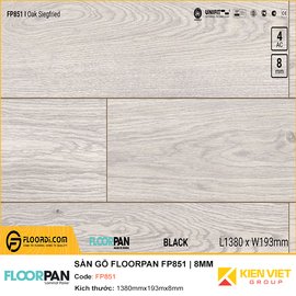 Sàn gỗ Floorpan FP851 | 8MM 
