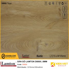 Sàn gỗ Lamton D8808 | 8mm