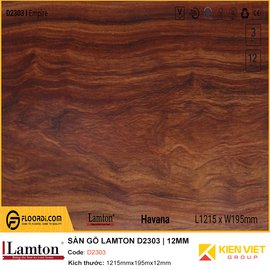 Sàn gỗ Lamton D2303 | 12mm