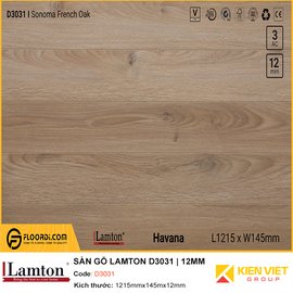 Sàn gỗ Lamton D3031 | 12mm  