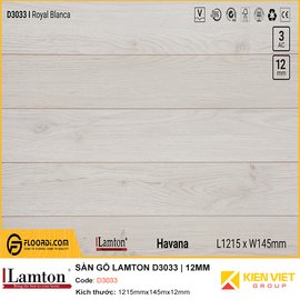 Sàn gỗ Lamton D3033 | 12mm 