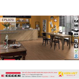 Sàn gỗ Egger Pro Aqua Plus EPL070 Natural Drayton Elm | 8mm