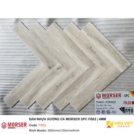 Sàn nhựa xương cá Morser SPC FB02 | 4mm 