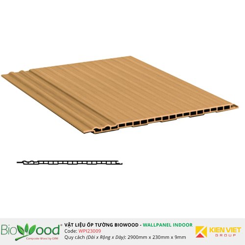 Ốp tường gỗ 230x9mm Biowood WPI23009