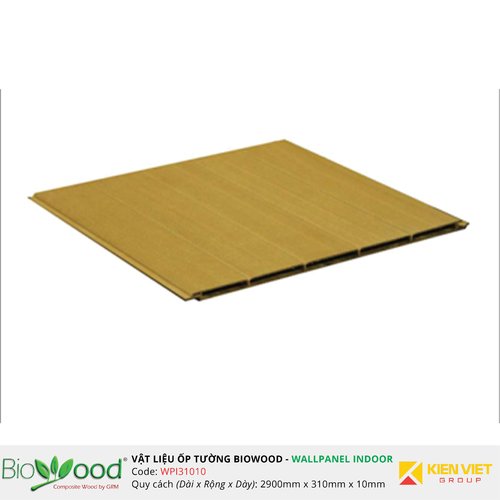 Ốp tường gỗ 310x10mm Biowood WPI31010