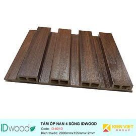 Tấm ốp nan 4 sóng ID Wood ID-801D | 155mmx12mm  