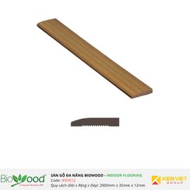 Sàn gỗ kết thúc composite 35x12mm Biowood IFE03512