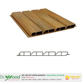 Gỗ ốp tường 250x20mm Biowood WPO25020