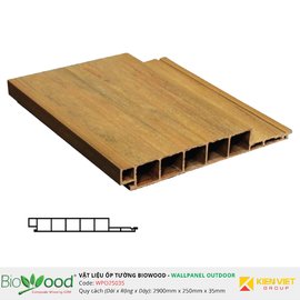 Gỗ ốp tường 250x35mm Biowood WPO25035