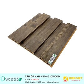 Tấm ốp nan 3 sóng ID Wood ID-902A | 196mmx14mm  