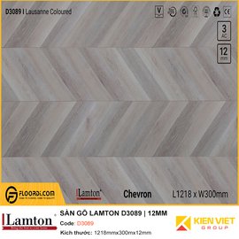 Sàn gỗ xương cá Lamton D3089 Salamanca Coloured | 12mm