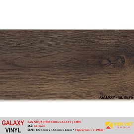 Sàn nhựa hèm khóa Galaxy GL4676 | 4mm