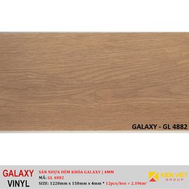 Sàn nhựa hèm khóa Galaxy GL4882 | 4mm