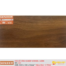 Sàn gỗ công nghiệp Sender 265 | 12mm