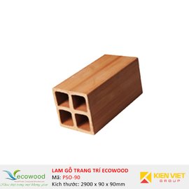 Lam gỗ trang trí Ecowood PSO-90 | 90x90mm