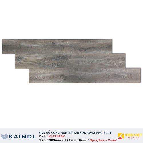 Sàn gỗ công nghiệp Kaindl AquaPro Select K37197AV | 8mm