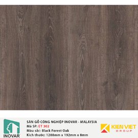 Sàn gỗ công nghiệp Inovar - Malaysia ET302 BlackForest Oak | 8mm