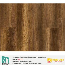 Sàn gỗ công nghiệp Inovar - Malaysia ET332 Monument Oak | 8mm