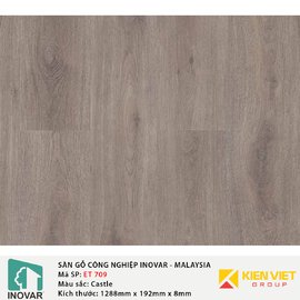 Sàn gỗ công nghiệp Inovar - Malaysia ET709 Castle | 8mm