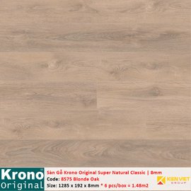 Sàn gỗ Krono Super Natural Classic 8575 Blonde Oak | 8mm