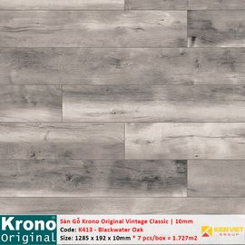 Sàn gỗ Krono Vintage Classic K413 Blackwater Oak | 10mm