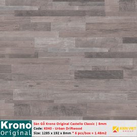 Sàn gỗ Krono Castello Classic K040 Urban Driftwood | 8mm