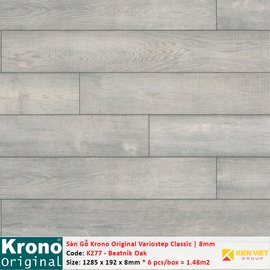 Sàn gỗ Krono Variostep Classic K277 Beatnik Oak | 8mm