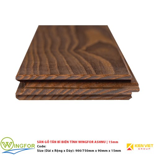 Sàn gỗ tần bì biến tính Wingfor Ashnu | 15mm