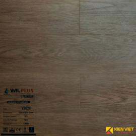 Sàn gỗ công nghiệp Wilplus Titanium V2028 | 12mm 
