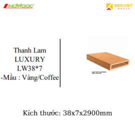 Thanh lam Luxury LW38*7 | 38x7x2900mm