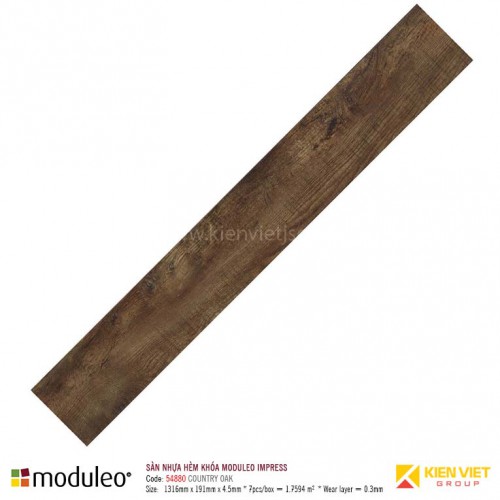 Sàn nhựa hèm khóa Mouleo 54880 COUNTRY OAK | 4.5mm