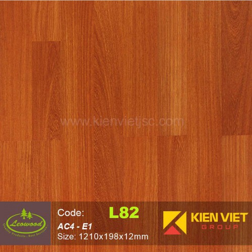 Sàn gỗ công nghiệp Thái lan Leowood L82 | 12mm