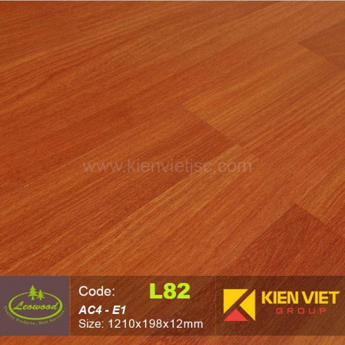 Sàn gỗ công nghiệp Thái lan Leowood L82 | 12mm