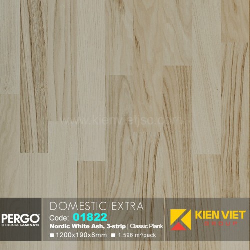 Sàn gỗ Pergo Domestic Extra 01822 | 8mm