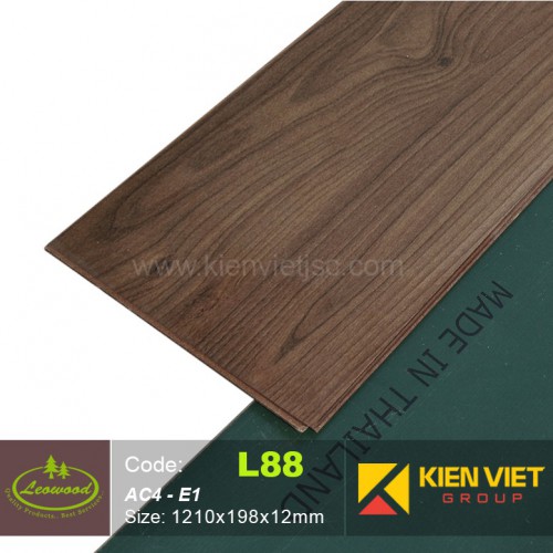 Sàn gỗ công nghiệp Thái lan Leowood L88 | 12mm