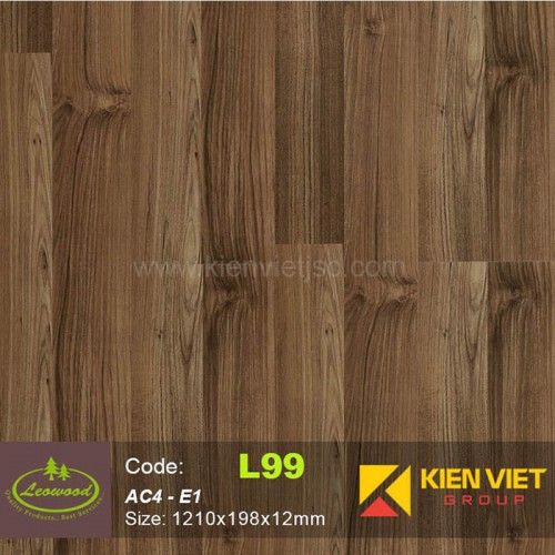 Sàn gỗ công nghiệp Thái lan Leowood L99 | 12mm