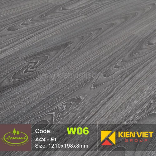 Sàn gỗ công nghiệp Thái lan Leowood W06 AC4 | 8mm