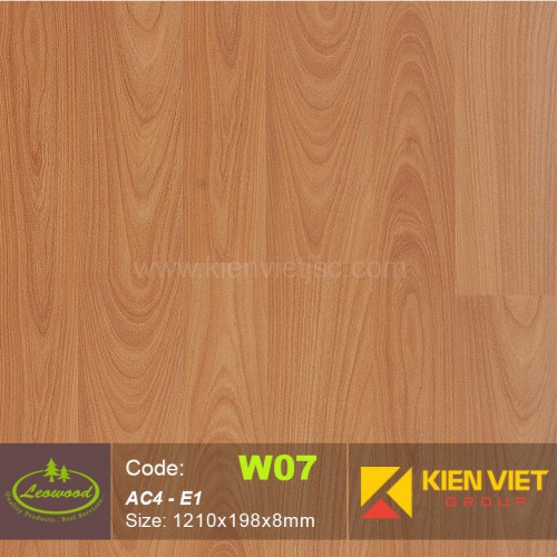 Sàn gỗ công nghiệp Thái lan Leowood  W07 AC4 | 8mm