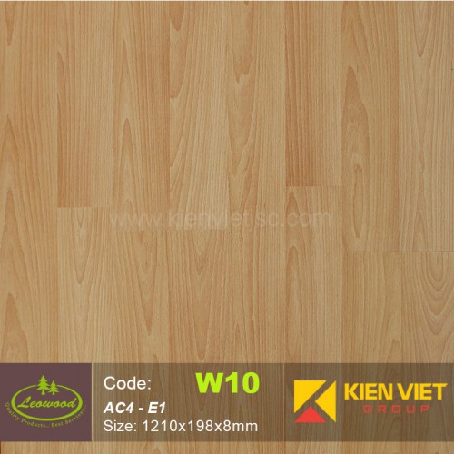 Sàn gỗ công nghiệp Thái lan Leowood W10 AC4 | 8mm