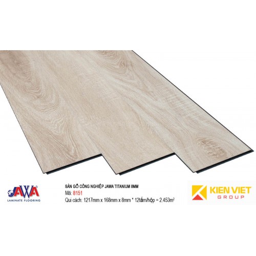 Sàn gỗ công nghiệp Jawa Titanium 8151 | 8mm